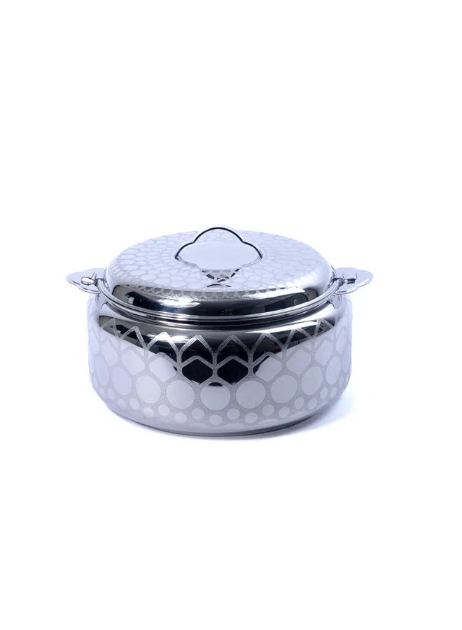 Shaima steel container 7500 ml silver